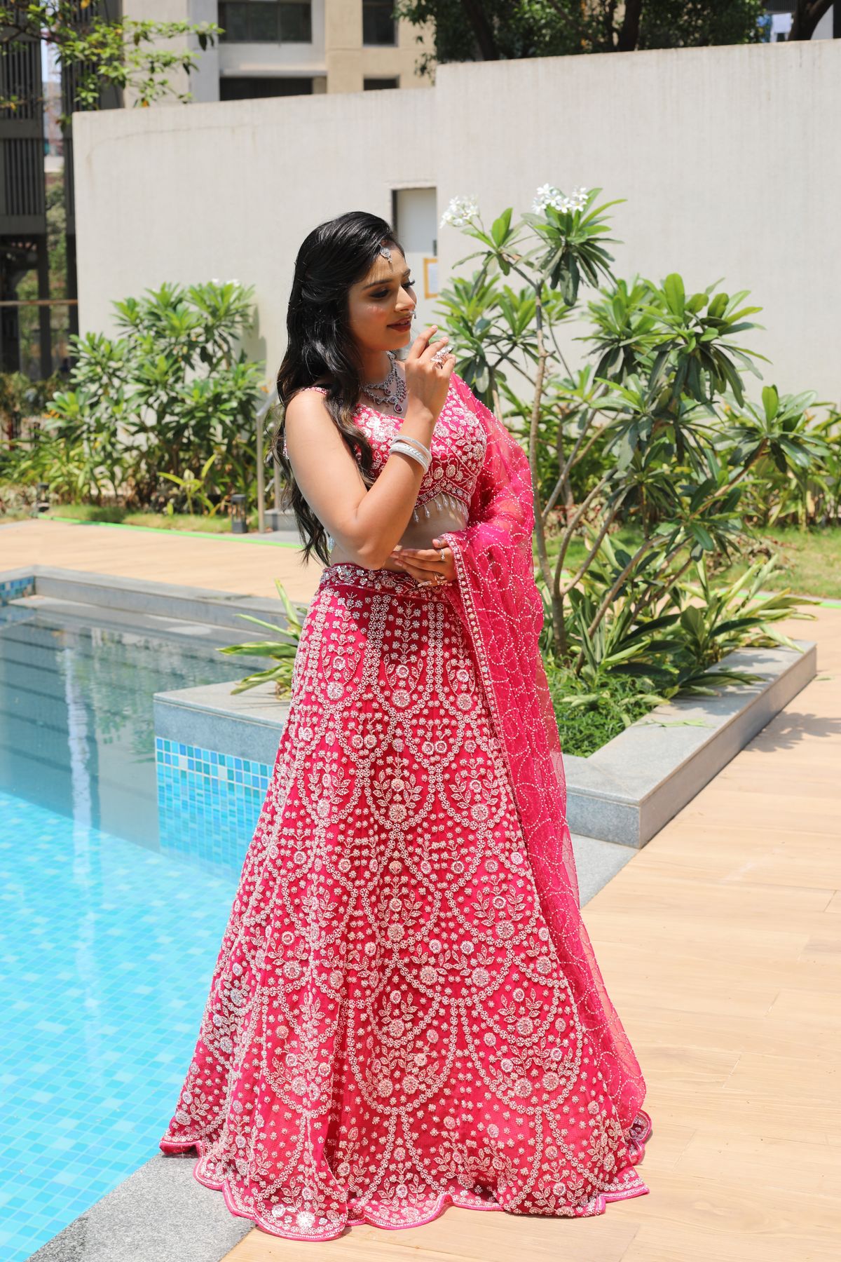 Gulabi Bridal Lehenga - Pink