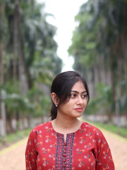 Laal Embroidered Kurti - Red